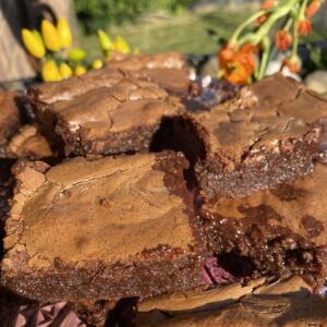 12 Chocolate Brownies with Marshmellow